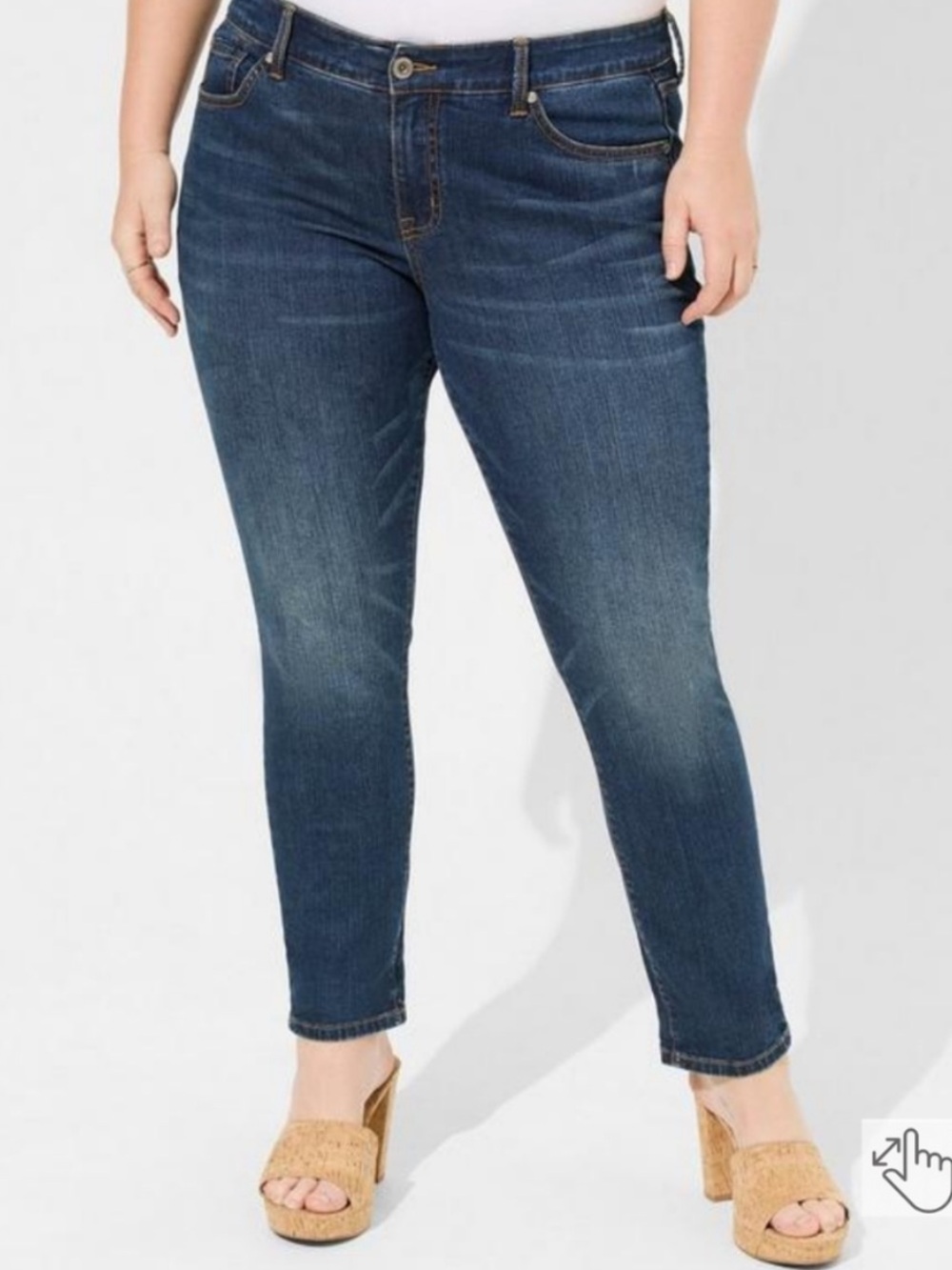 Torrid Boyfriend Straight Vintage Stretch Denim Jeans Sz 16R